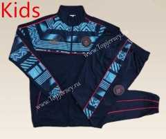 2022-2023 Manchester City Black Kids/Youth Soccer Jacket Uniform-815