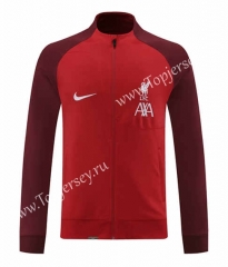 2022-2023 Liverpool Maroon Thailand Soccer Jacket -LH