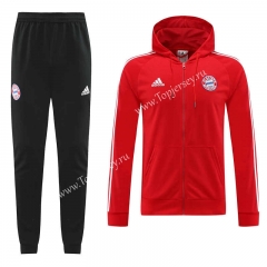 2022-2023 Bayern München Red Thailand Soccer Jacket Uniform With Hat-LH
