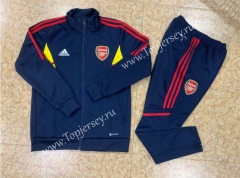 2022-2023 Arsenal Upper Cyan Thailand Soccer Jacket Uniform-GDP