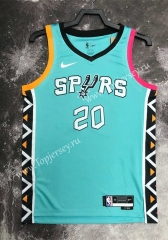 2023 City Edition San Antonio Spurs Blue #20 NBA Jersey-311
