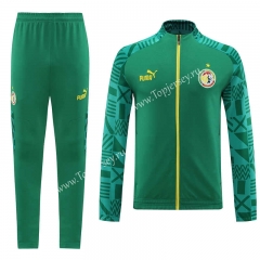 2022-2023 Senegal Green Thailand Soccer Jacket Uniform-LH