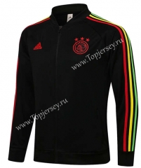 2021-2022 Ajax Black Thailand Jacket Top-815