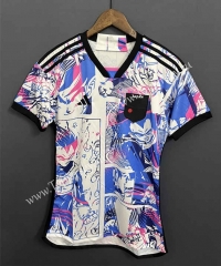 2022-2023 Anime Version  Japan Blue&White Thailand Soccer Jersey AAA-9171