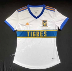 2022-2023 Tigres UANL 2nd Away White Women Thailand Soccer Jersey-912