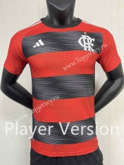 Player Version 2023-2024 Flamengo Home Red&Black Thailand Soccer Jersey AAA-888