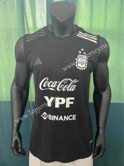 (3 Stars) 2022-2023 Argentina Black Thailand Training Soccer Vest-305