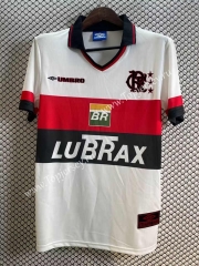 Retro Version 98-99 Flamengo Away White Thailand Soccer Jersey AAA-2669