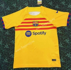 2023-2024 Barcelona 3rd Away Yellow Thailand Soccer Jersey AAA-888