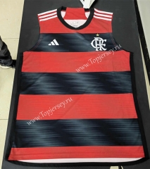 (S-4XL) 2023-2024 Flamengo Home Red&Black Thailand Soccer Vest AAA-888