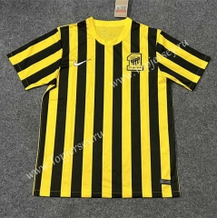 2023-2024 Al Ittihad Saudi Home Yellow&Black Thailand Soccer Jersey AAA-3066