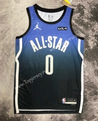 2023 All Stars Blue #0 NBA Jersey-311