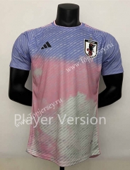 Player Version 2023-2024 Special Version Japan Pink&Purple Thailand Soccer Jersey AAA