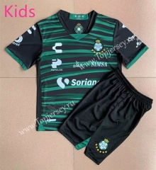 2022-2023 Santos Laguna Green Youth-Kid Soccer Uniform
