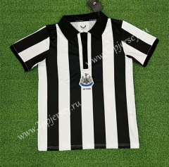 130th Anniversary Newcastle United Black&White Thailand Soccer Jersey AAA-403