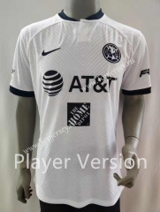 Player Version 2022-2023 Club America 2nd Away White Thailand Soccer Jersey AAA-912