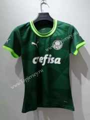 2023-2024 SE Palmeiras Home Green Women Thailand Soccer Jersey AAA-9409