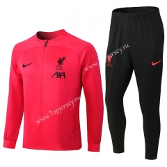 2022-2023 Liverpool Pink Thailand Soccer Jacket Uniform-411