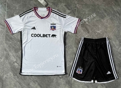 2023-2024 Colo-Colo Home White Soccer Unifrom-GB