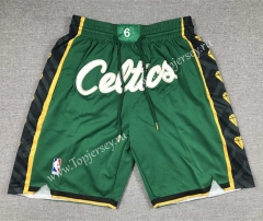 2023 City Edition Boston Celtics Green NBA Shorts-1380
