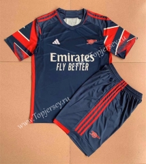 2023-2024 Concept Version Arsenal Royal Blue Soccer Uniform-AY