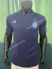 (3 Stars) 2022-2023 Argentina Royal Blue Thailand Training Soccer Jersey-305