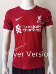Player Version 2023-2024 Liverpool Red Thailand Soccer Jersey AAA-807