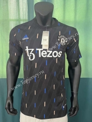 2023-2024 Manchester United Black Thailand Training Jersey AAA-305