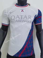 Player Version 2023-2024 Paris SG White Thailand Soccer Jersey AAA