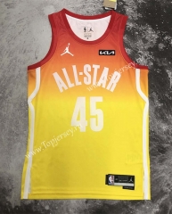 2023 All Stars Yellow&Red #45 NBA Jersey-311