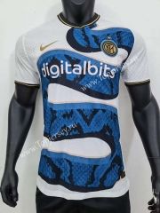 Player Version 2023-2024 Inter Milan White Thailand Soccer Jersey AAA