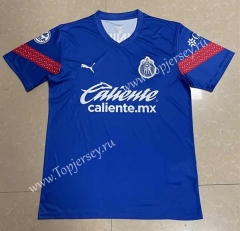 2023-2024 Deportivo Guadalajara Blue Thailand Training Jersey AAA-818