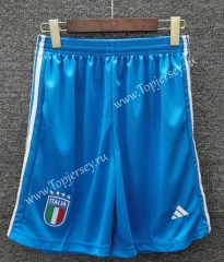2023-2024 Italy Blue Thailand Soccer Shorts