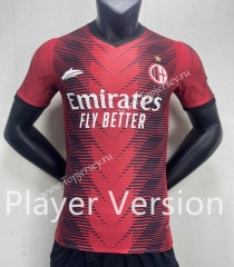 Player Version 2023-2024 AC Milan Home Red Thailand Soccer Jersey AAA-888