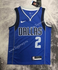 Dallas Mavericks Away Blue #2 NBA Jersey-311