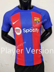 Player Version 2023-2024 Barcelona Home Red&Blue Thailand Soccer Jersey AAA-6724
