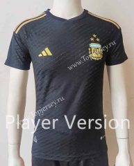 Player Version2023-2024 Special Version Argentina Black Thailand Soccer Jersey AAA-807