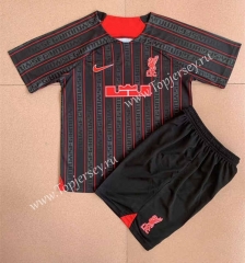 Joint Version 2023-2024 Liverpool Black&Red Soccer Uniform