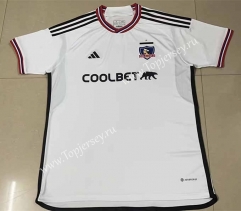 2023-2024 Colo-Colo Home White Thailand Soccer Jersey AAA-HR