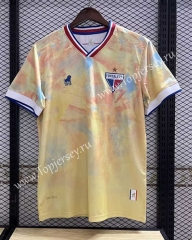 2023-2024 Special Version Fortaleza EC Yellow Thailand Soccer Jersey AAA-1876