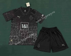 2023-2024 Borussia Dortmund Black Soccer Uniform-709
