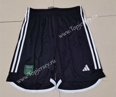 2023-2024 Austin FC Home Black Thailand Soccer Shorts-2886