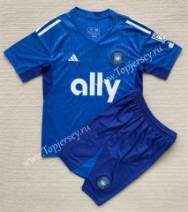 2023-2024 Charlotte FC Goalkeeper Blue Soccer Uniform-AY