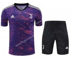 2023-2024 Juventus FC Purple Thailand Training Uniform-418