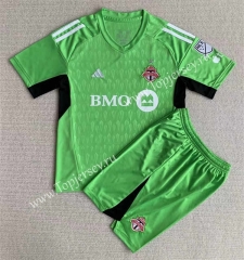 2023-2024 Toronto Goalkeeper Green Soccer Uniform-AY