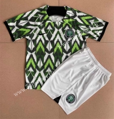 2022-2023 Concept Version Nigeria White&Green Soccer Uniform-AY