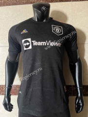 Player Version 2023-2024 Manchester United Black Thailand Soccer Jersey AAA-CS