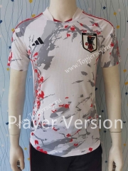 Player Version 2023-2024 Japan White Thailand Training Soccer Jersey AAA-807