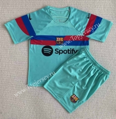 2023-2024 Concept Version Barcelona Laker Blue Soccer Uniform-AY
