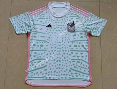 (S-4XL) 2023-2024 Mexico White Thailand Training Soccer Jersey AAA-818